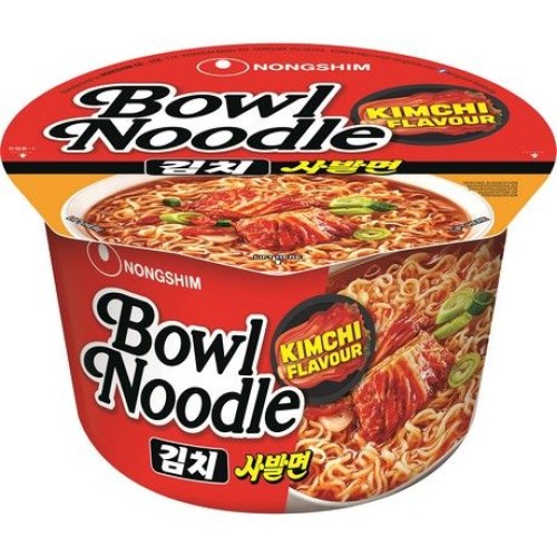 Instant Noodles Kimchi Bowl