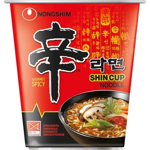 Instant Noodles Shin Cup ES/IT/SE/NO