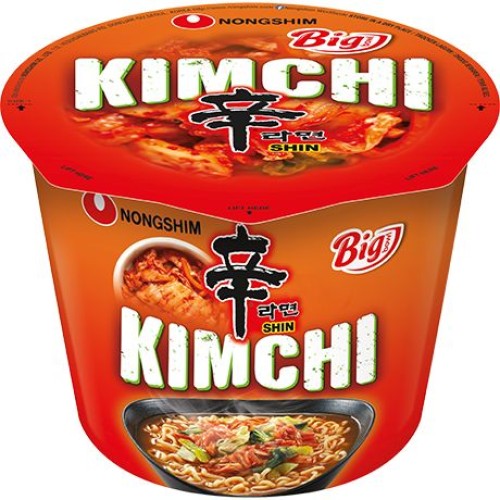 Instant Noodles Shin Kimchi Big Bowl Instant Noodles Shin Kimchi Big Bowl