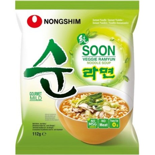 Instant Noodles Soon Veggie Ramyun