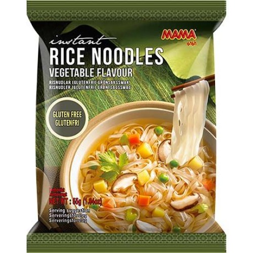 Instant Rice Noodles Vegetables
