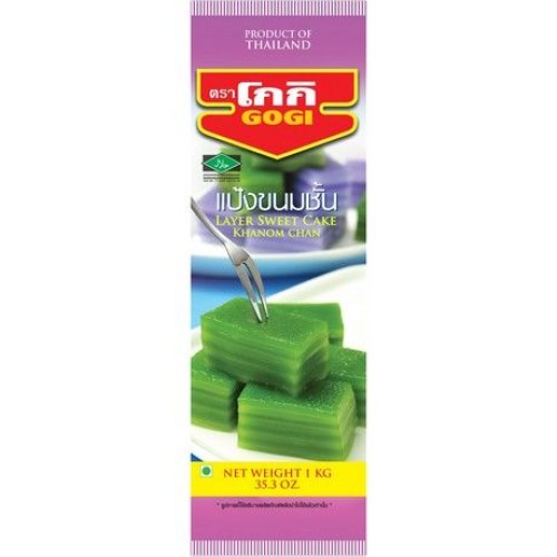 Cake Flour Layer Sweet Cake Khanom Chan
