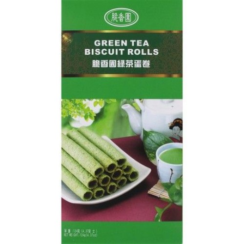 Green Tea Biscuit Roll