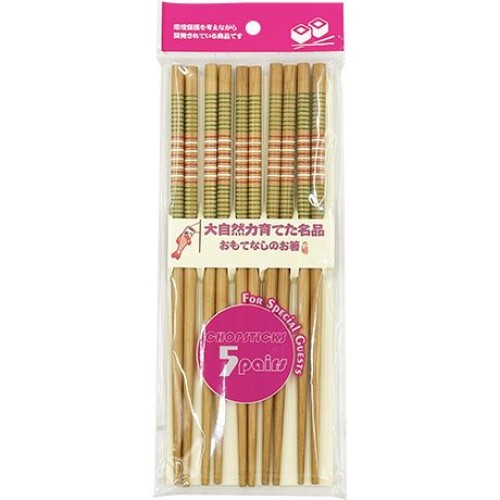 Chopsticks Bamboo with Lines