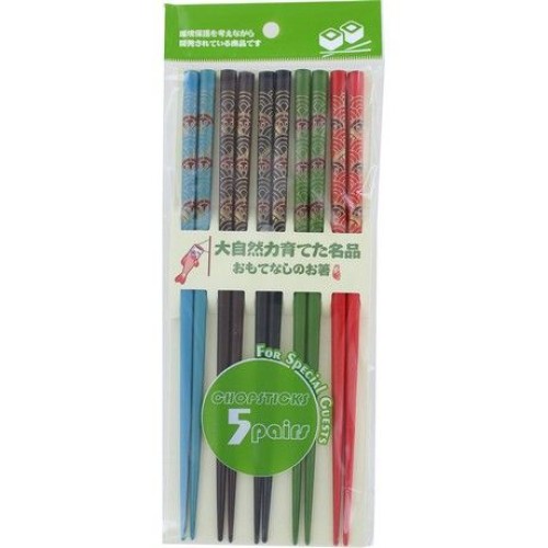 Chopsticks Japanese 5 Colors Chopsticks Japanese 5 Colors