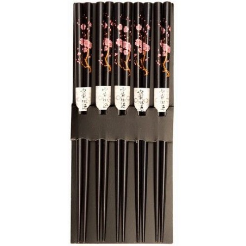 Chopsticks Japanese Black