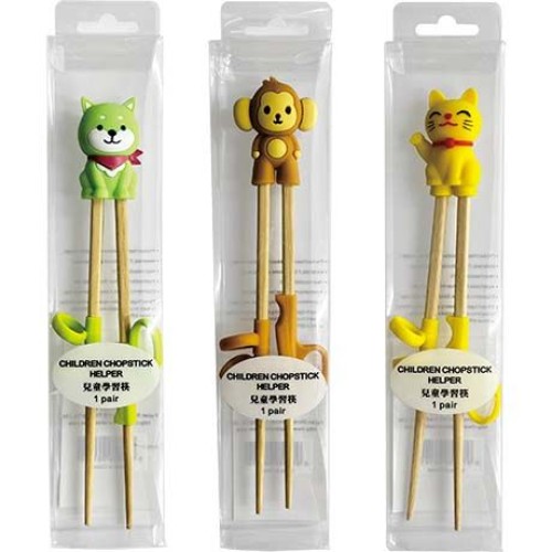 Chopsticks Children with Silicon Helper