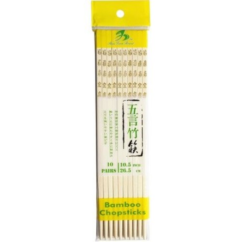 Chopsticks Bamboo with Blessing Words