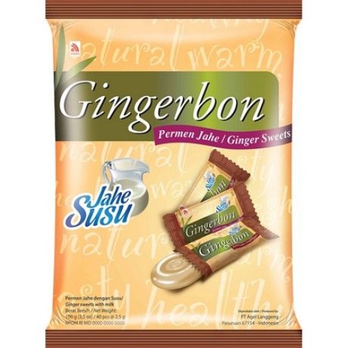 Ginger Bonbons Jahe Susu