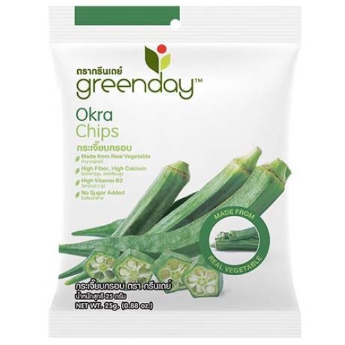 Okra Chips Okra Chips