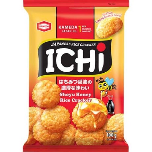 Rice Cracker Shoyu with Honey Ichi