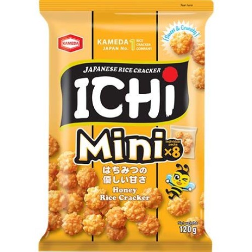 Rice Cracker Shoyu with Honey Mini Ichi