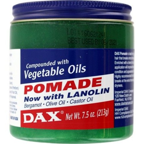 Pomade with Vegetable Oils