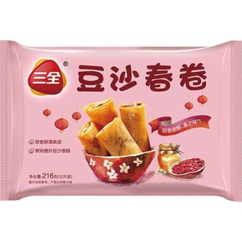 Spring Roll Red Bean Paste