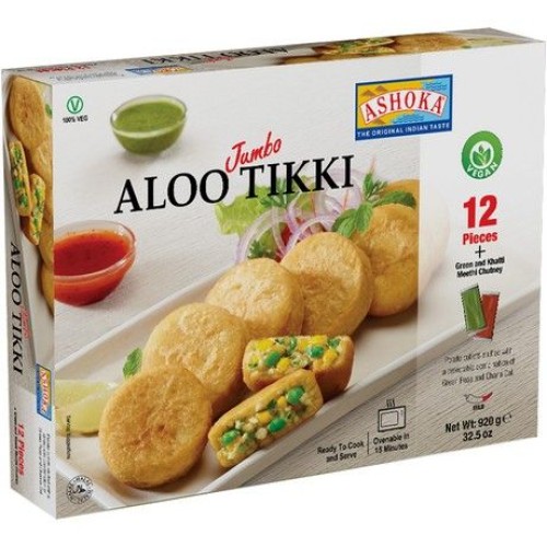 Aloo Tikki Jumbo with Chutney Aloo Tikki Jumbo with Chutney