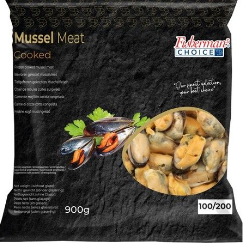 Mussel Meat Cooked 1/200 Mussel Meat Cooked 1/200