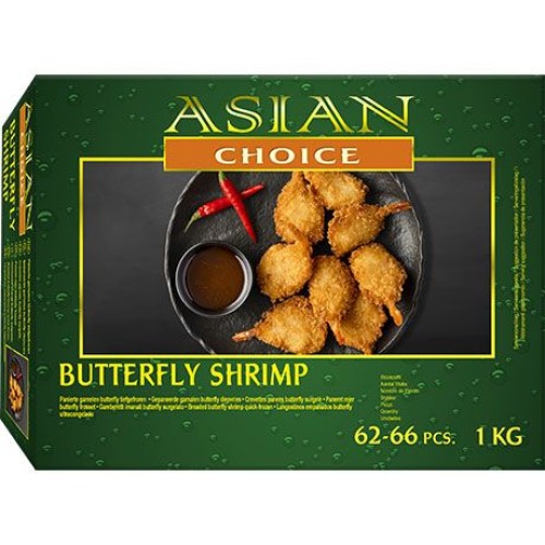 Butterfly Shrimp 62-66 PCS