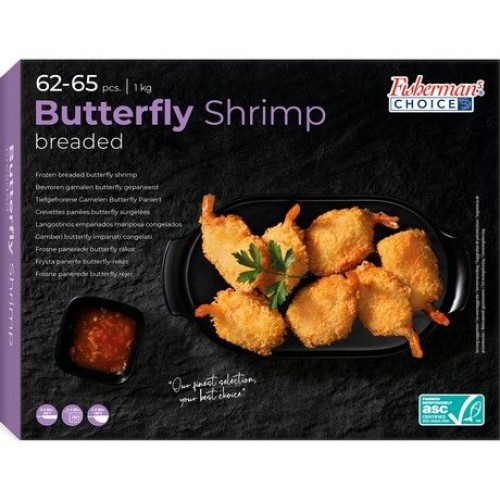 Butterfly Shrimp 62-65 PCS