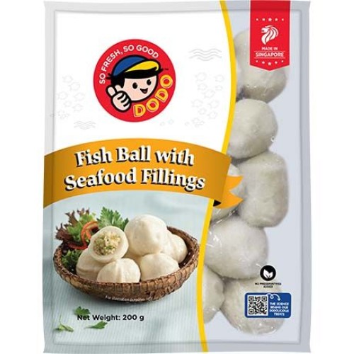 Fish Balls with Seafood Filling