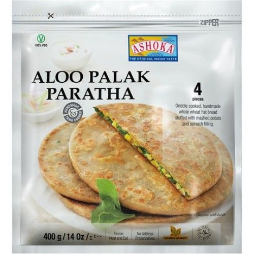 Aloo Palak Paratha