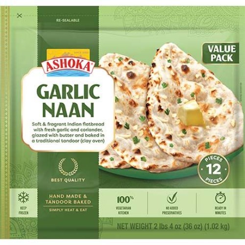 Naan Garlic Family Pack