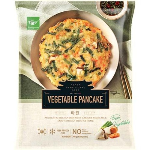 Pancake with Vegetables Korean Style 3x
