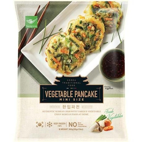 Pancake Vegetables Mini KoreanStyle 10x
