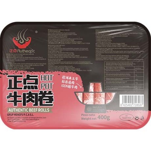 Beef Skirt Slices Rolled