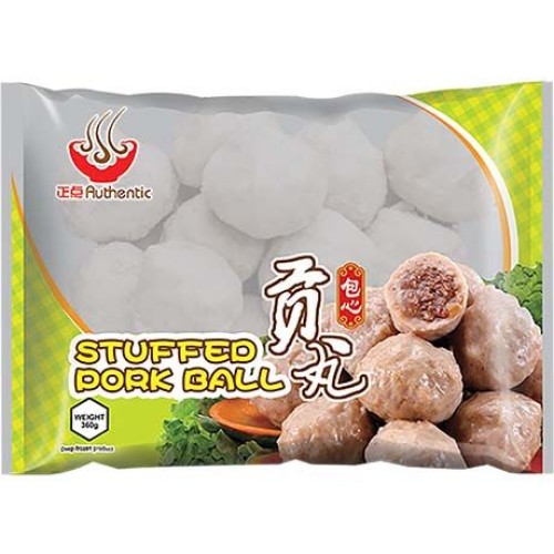 Pork Balls Stuffed