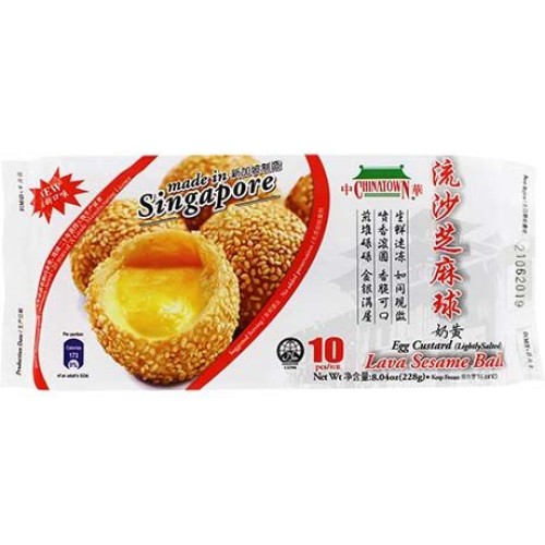 Sesame Balls Lava Egg Custard