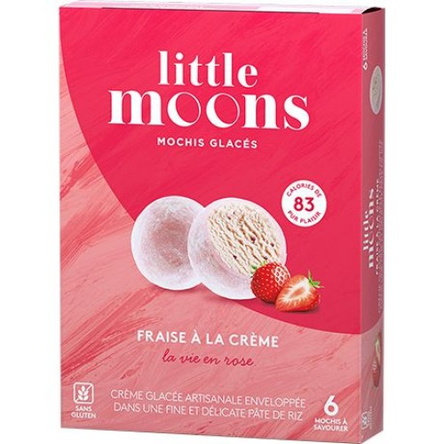 Mochi Ice Cream Strawberries and Cream Mochi Ice Cream Strawberries and Cream