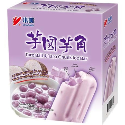 Ice Bar Taro Boba with Taro Chunk