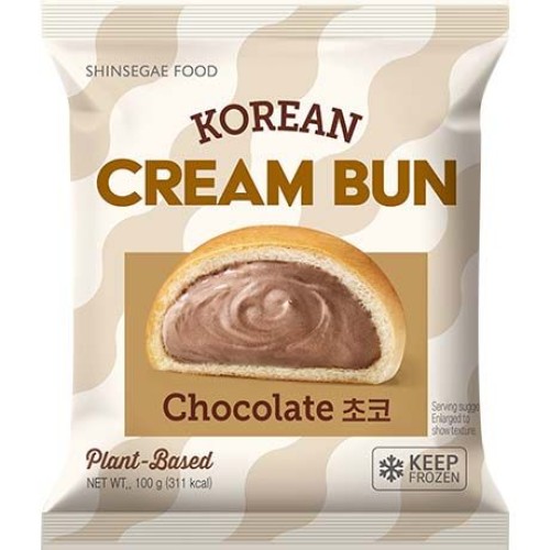 Cream Buns Chocolate Korean Style