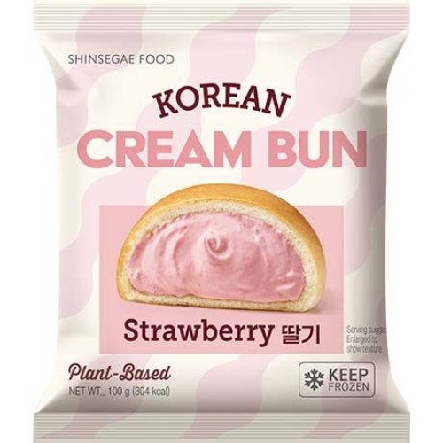 Cream Buns Strawberry Korean Style