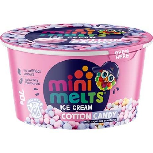 Ice Cream with Cotton Candy Flavor