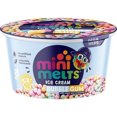 Ice Cream with Bubble Gum Flavor