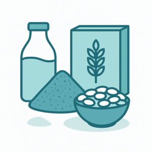 Milk, Cacao, Cereals Milk, Cacao, Cereals